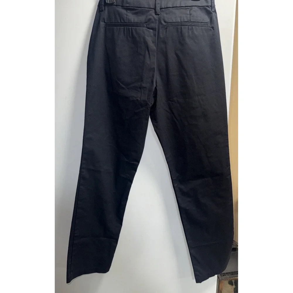 Lee Flex Motion Straight Leg Women's Black Pants Size 12 Short - Picture 4 of 6